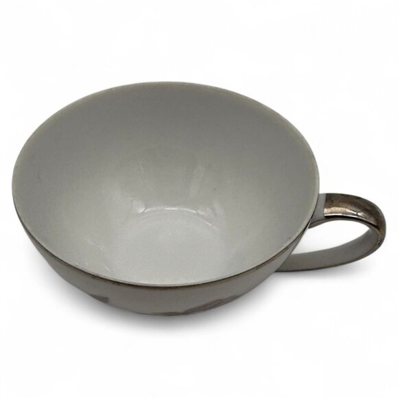 Mikasa Fine China 8194 Primrose Tea Cup With Floral Design & Metallic Rim - Picture 3 of 8